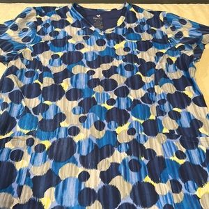 Women’s nurses scrub top XL Willow Brook by Super Shoes